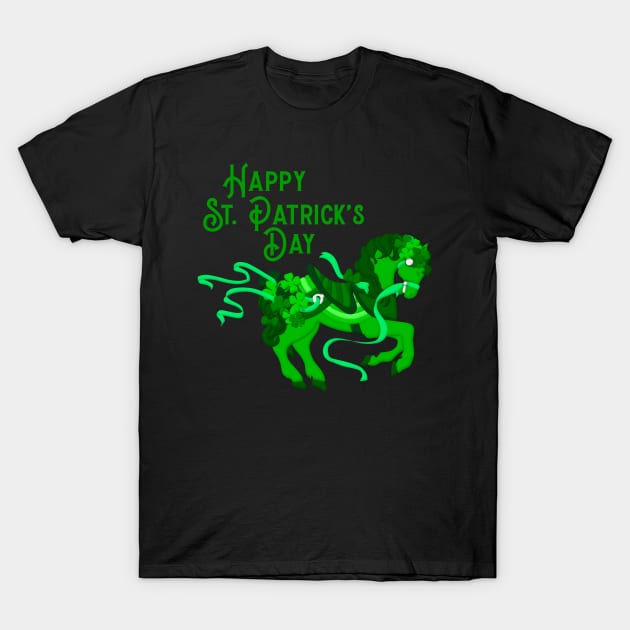 Happy St. Patrick's Day T-Shirt by PeppermintClover